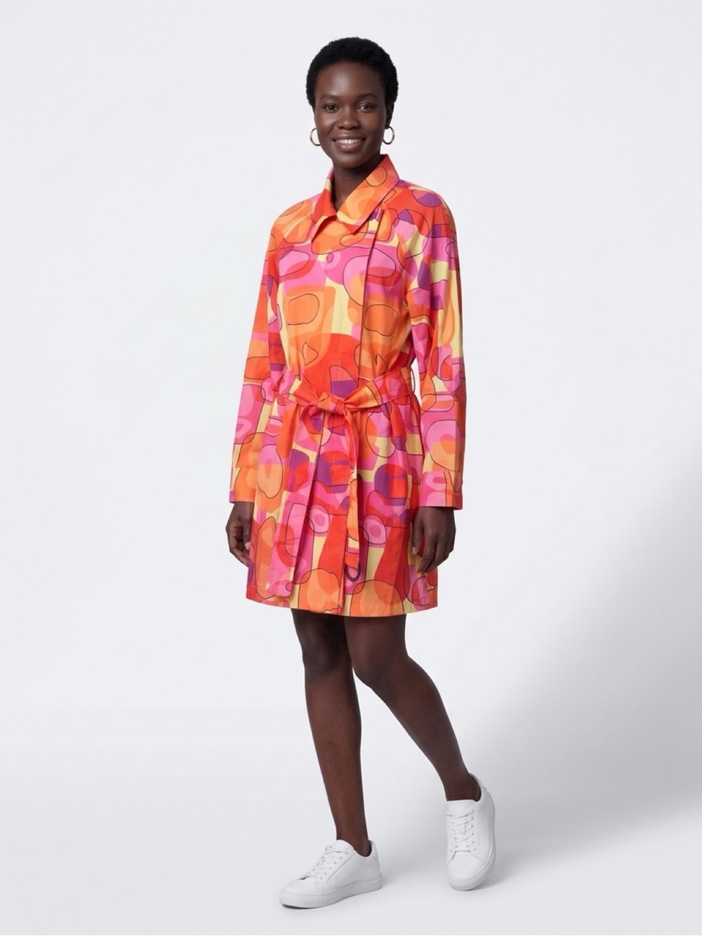 Mycra Pac Multicolor WindBreaker Coat. Preloved
